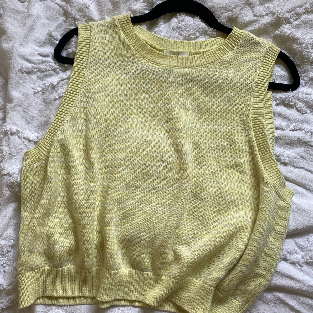 BP. pastel cotton sweater vest - Picture 1 of 4